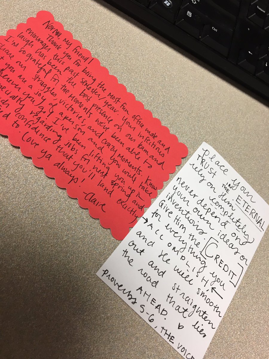 futuredrnp's tweet image. So grateful to have friends that leave notes of encouragement and prayer on my desk #BTHOcomps #SAJobSearch #SAGrad