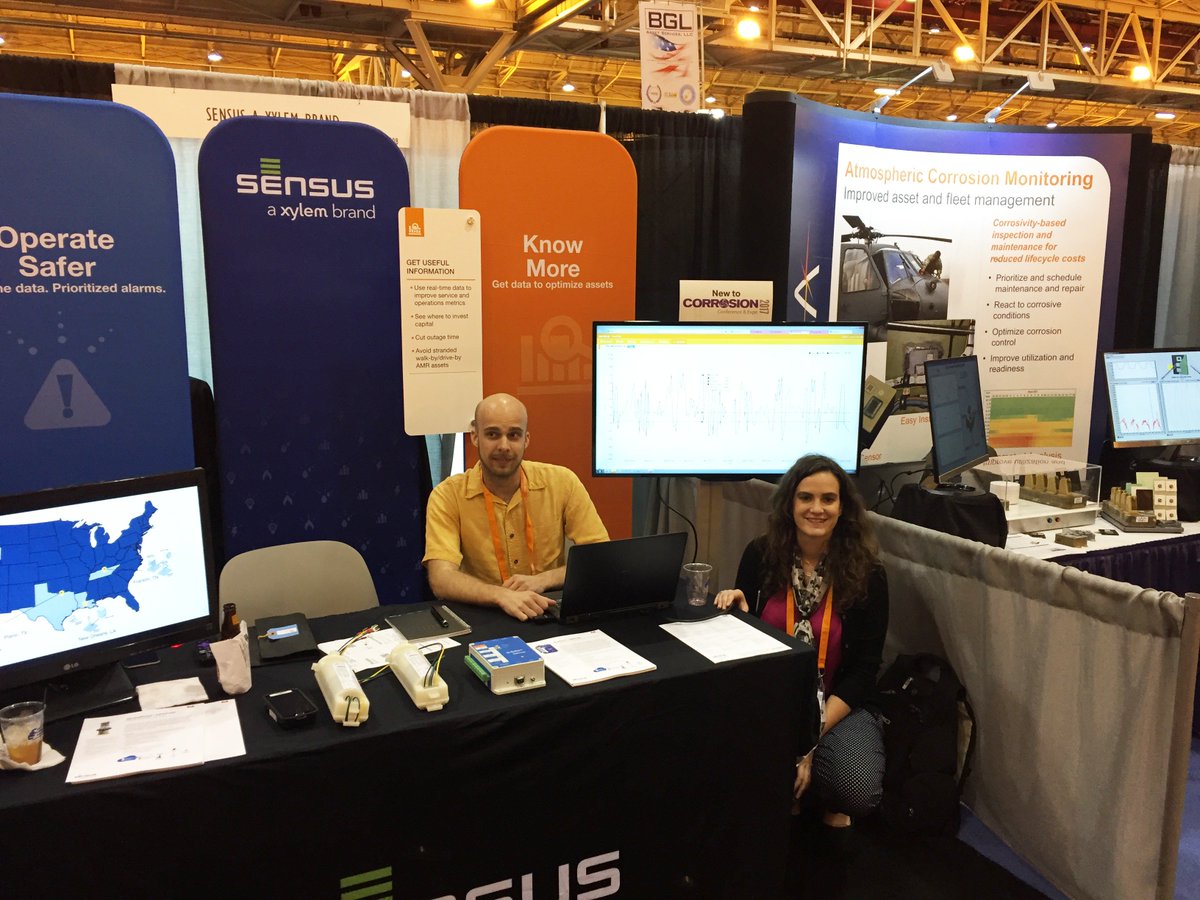 SensusGlobal's tweet photo. Great discussions happening at #CORROSION2017 โ If you want to chat about our #smartgas solutions, stop by booth #1908. https://t.co/EqNiXDEMyb