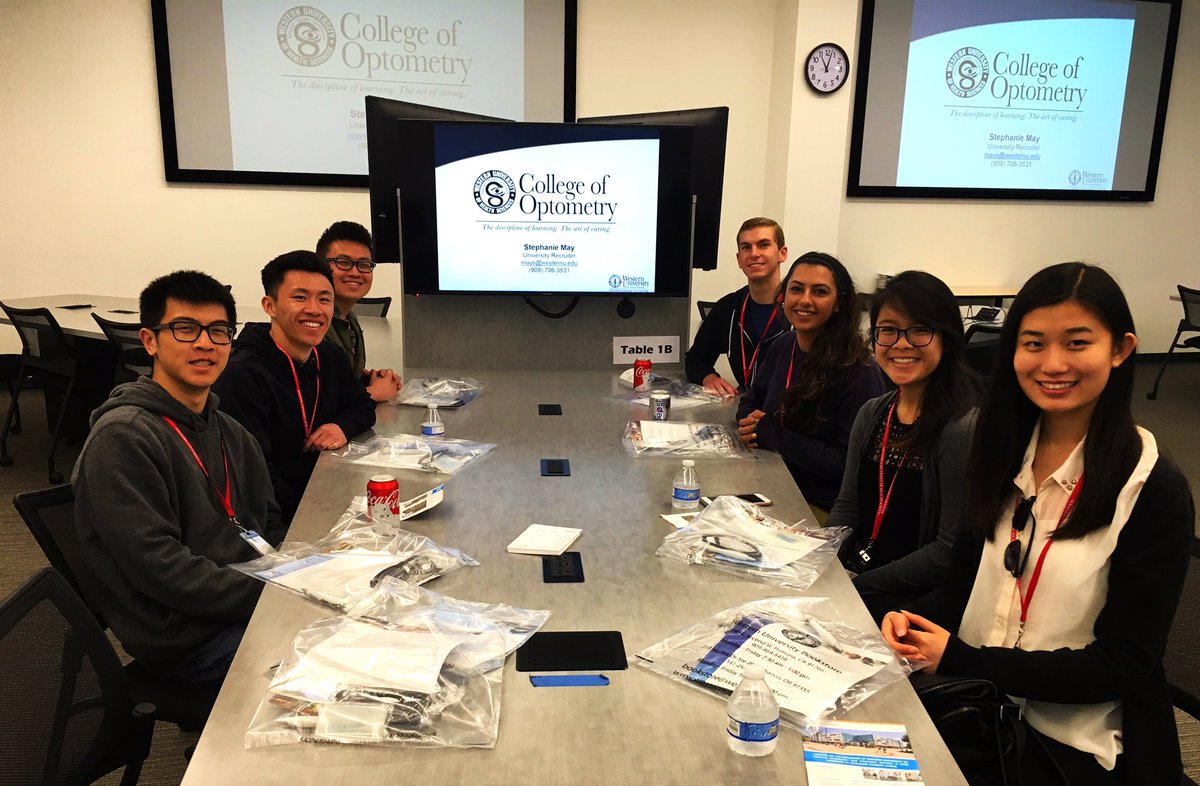 WesternU_OD's tweet photo. Yesterday's visit from @ucdavis 's Foresight Club. Hope to see you as students in the future! 👀🤓#WesternUway #EyeSeeYouAtWesternU https://t.co/X8EEIJjVP8