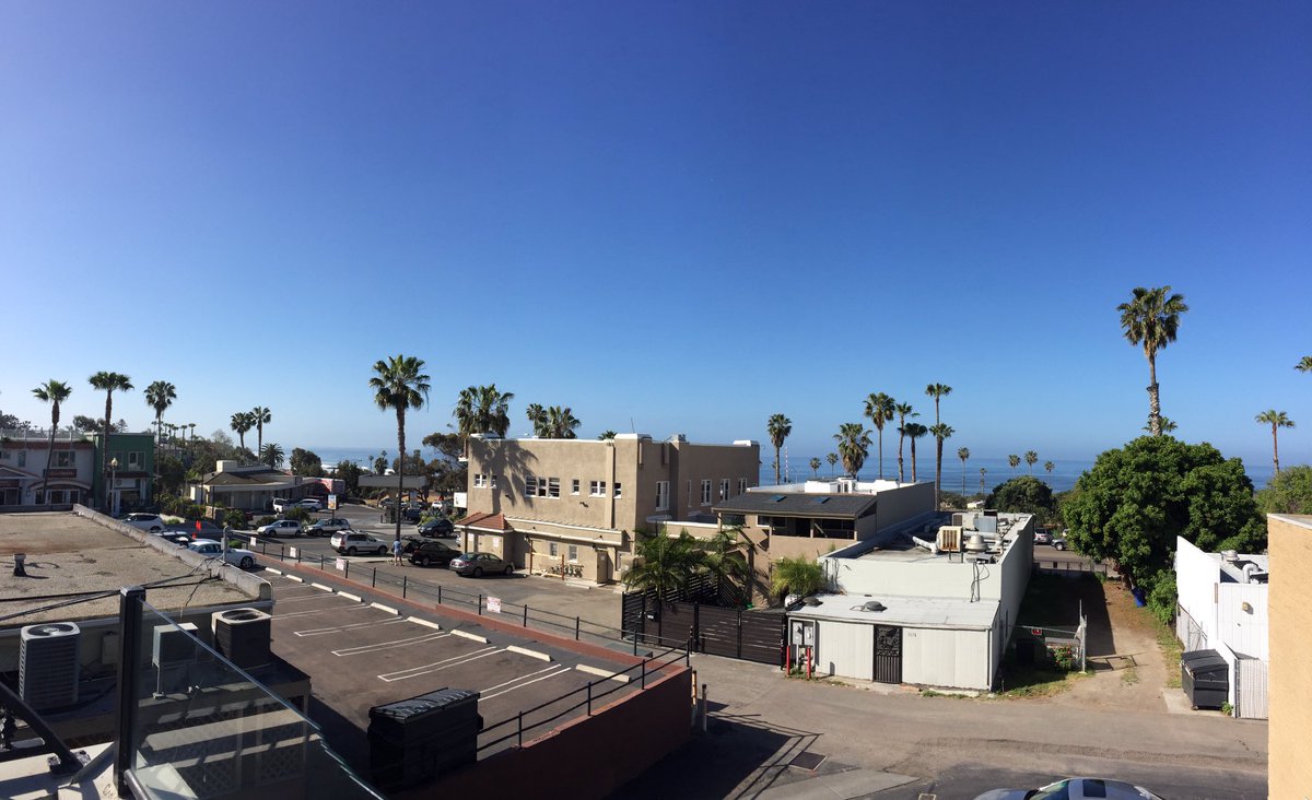Beautiful Tuesday morn for con calls on the roof deck! <a href="/LifeatSAP/">Life at SAP</a> #SAPSanDiego