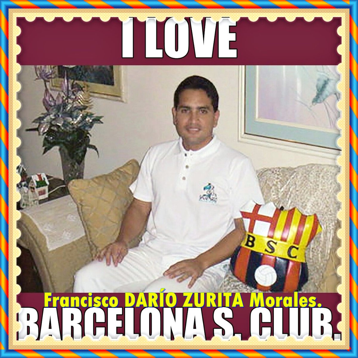 fdzuritam's tweet photo. YO!!  VIVA Barcelona Sporting Club de Guayaquil Ecuador. https://t.co/nH7hBcSKL8