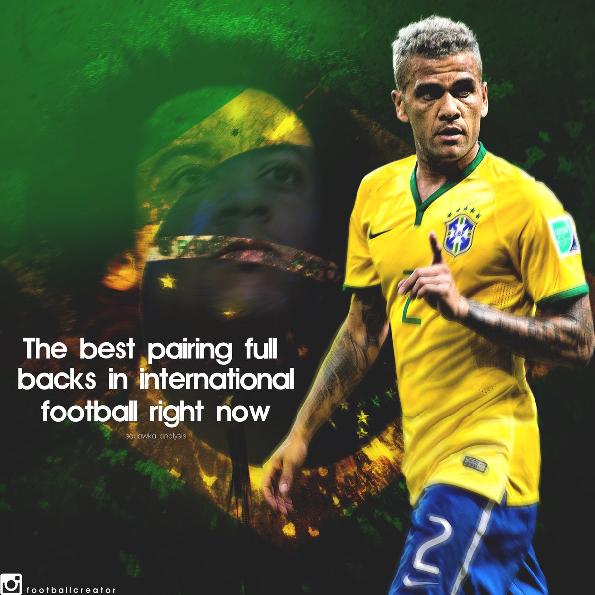 CreatorFootball's tweet image. According to @Squawka @DaniAlvesD2 and @MarceloM12 are the top rated international full back pairing! Thoughts? 
.
Marcelo wallpaper too