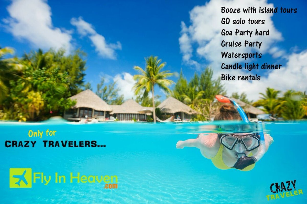 Flyinheaven1's tweet photo. Travel Solo !
For booking call us on 9892266997
Visit https://t.co/ahBuczjYnd
#TravelSolo #Solo #Goa #Travel #TravelMode #Tours #TravelGoa https://t.co/zyoMTF5EHJ