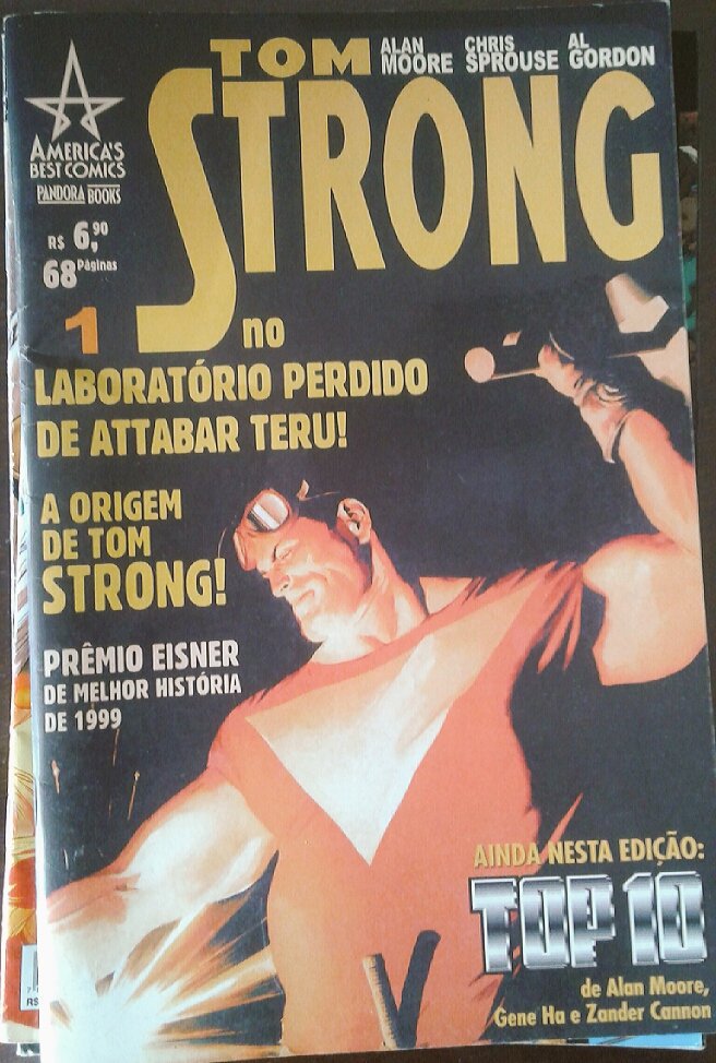 ketnolucas's tweet photo. Uma das melhores aquisições q já fiz. #TonStrong d #AlanMoore. O q dizer desta hq? Simplesmente, FODA! Afinal é Alan Moore né. + um Clássico https://t.co/4JZA7dKKZk