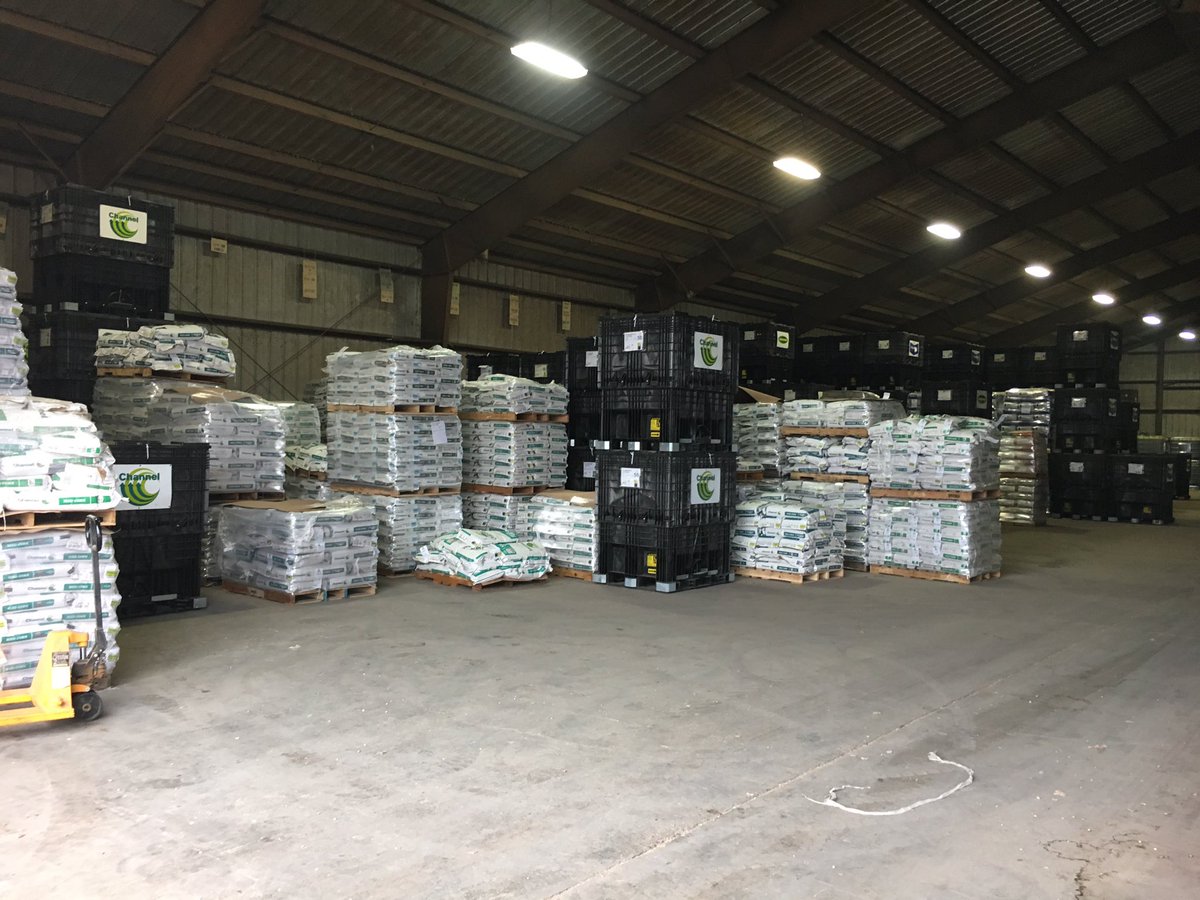 PCCGNews's tweet photo. Umm, this isn't funny! Come back from 3 days maternity leave and Bayer, Channel, Delta Pine and NexGen hijacked my barn!! 😁 https://t.co/3fhASKDyZB