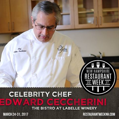 RestaurantsNH's tweet photo. Introducing Celebrity Chef Edward Ceccherini from  @LaBelleWineryNH ! Try his cooking and read more about him here: https://t.co/4uXRs4ZI6t. https://t.co/v4P0rBsXTR