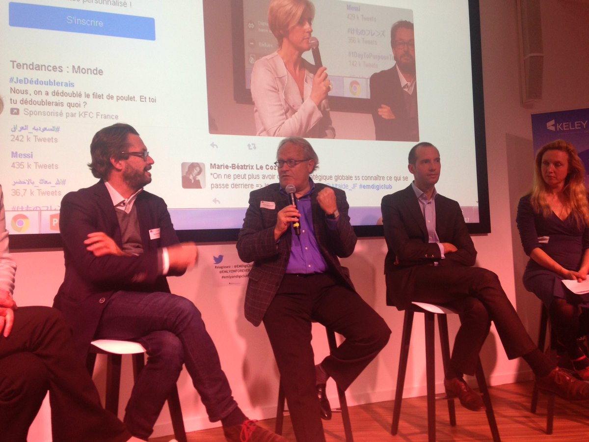 EMDigiClub's tweet photo. Il faut bannir le mot #carriere ! Apprenons à apprendre ef surtout à désapprendre @belletante #EMDIGICLUB #adaptation #agilite https://t.co/jxYY5pn5iK