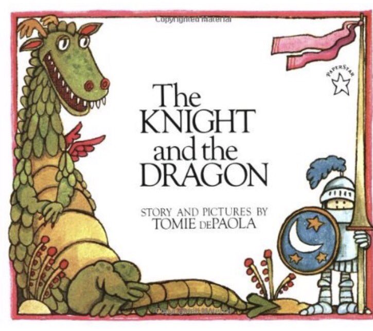 KatieKibler1's tweet photo. @JAWsclcounselor #AveryRFactor text to world conn with T. dePaola book Knight/Dragon. Food makes everything better! 🤺💗🐲💥@AScottHostetter https://t.co/REOG0Au0Lf