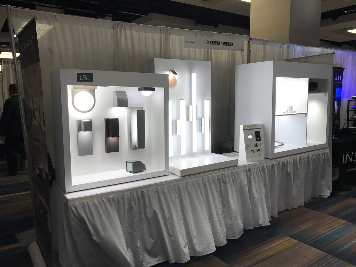 At #LEDucation today and tomorrow? Stop by LBL's booth 101 to see the latest #LED contemporary #lighting that's relevant and priced smart.