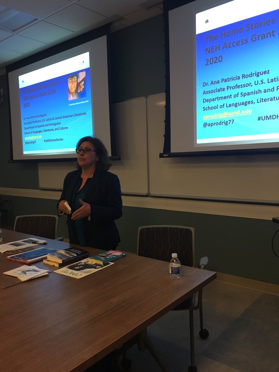 citl-umd (@citlumd) on Twitter photo Dr. Ana Patricia Rodriguez @aprodrig77 shares #umdhomestories today in Tawes theater. Share your story! Dr. Ana Patricia Rodriguez @aprodrig77 shares #umdhomestories today in Tawes theater. Share your story!