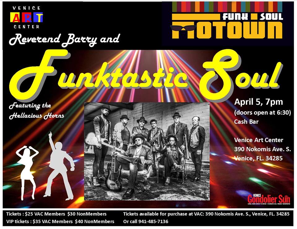 Yaya_Diamond's tweet photo. @VeniceFla @funktasticsoul @theyayadiamond #FunktasticSoul is coming to Venice, Fl! Get your tickets before it's too late! #funk #livemusic https://t.co/wmBirpar1P