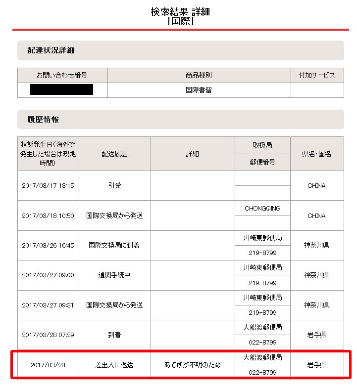 Desk Uk No Twitter 差出人に返送 ってちょい 昨日の夜 取扱局に問い合わせた結果も後ほどブログに書きます Ems 国際スピード郵便 追跡 ラジコン 海外通販 詐欺かもしれない Https T Co Kfdepe6r8j Twitter