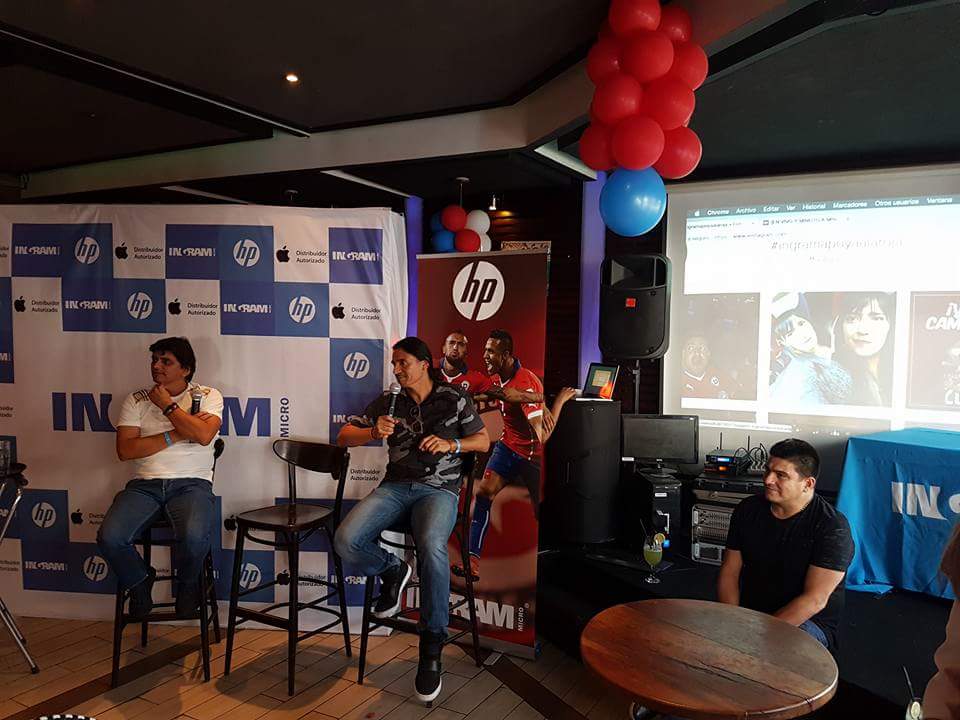 IngramMicroCL's tweet photo. #IngramMicroCL en la previa junto a nuestros clientes antes de partir al Estadio Monumental!! #VamosChile https://t.co/Y0pxuvXYoD
