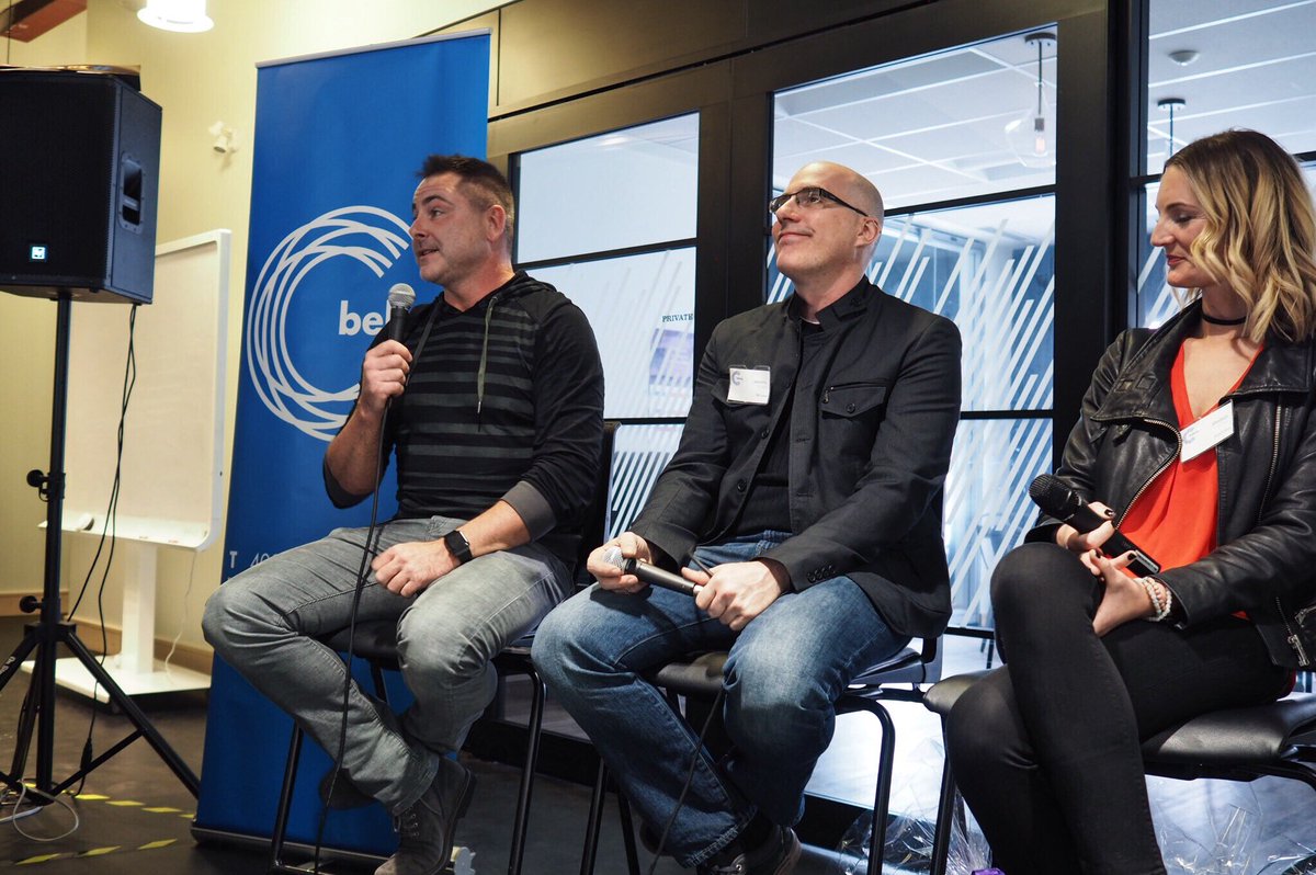 CalgaryChamber's tweet photo. "As much as Canada has evolved, we haven't evolved to the point where we can support eCommerce. We have to fix that" says DJ @EZ_Robot #FGC https://t.co/zu0Cc4eXaR