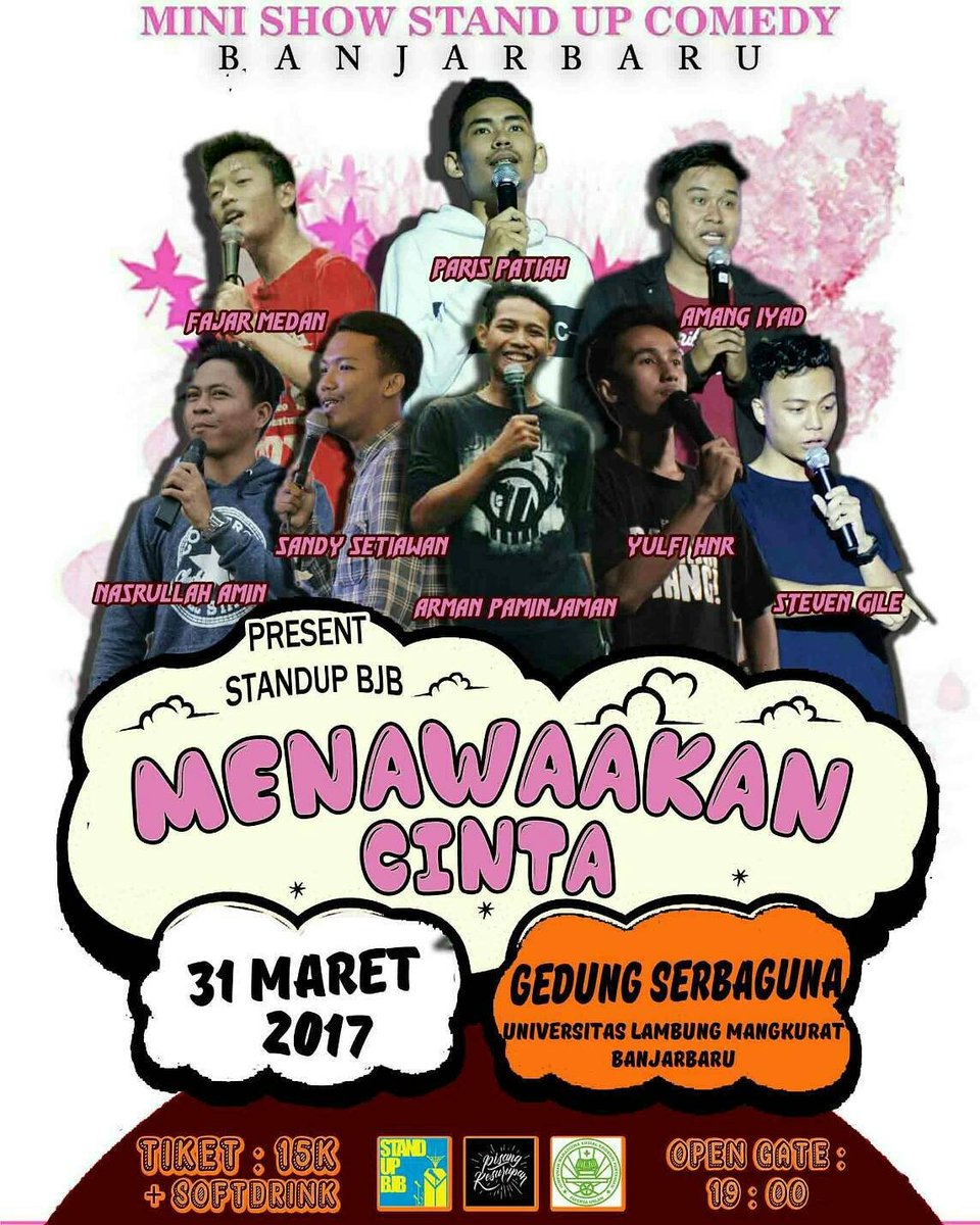 StandUpBJM's tweet image. Yuhuuuu H-3 buruaaan tiket tinggal sedikiiit