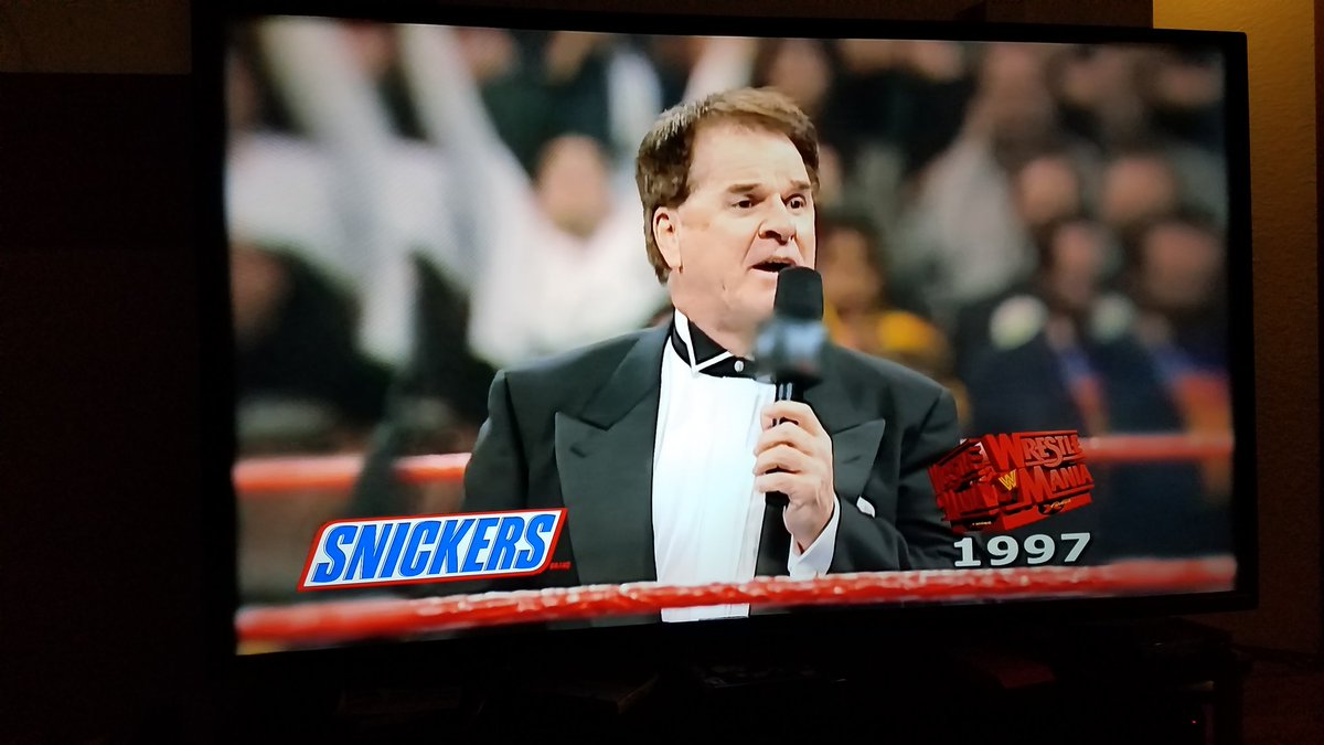 So #WrestleMania13 and #WrestleMania14 took place in 1997? You had one job @WWE #SDLive