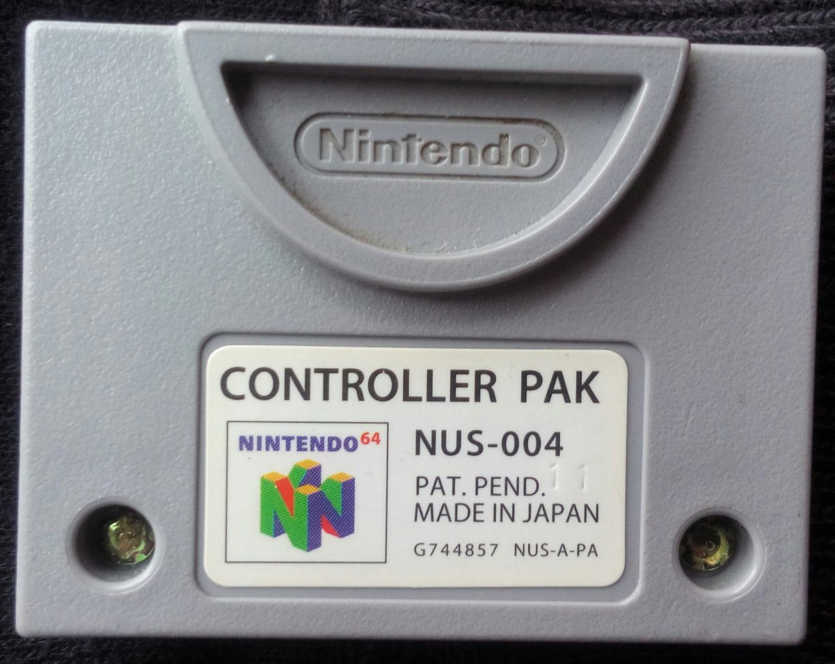 NoeKwak's tweet image. #SeVende #ControllerPak para #Nintendo64 $170 #Nintendo #RETROGAMING  #ConsolasRetro #Urge #BuenEstado #videojuegos