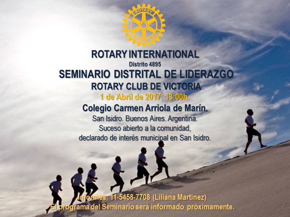 4895Rotary's tweet photo. Te anotaste? Seminario Distrital de Liderazgo #EsteSábado #Capacitación #Liderazgo @4895Rotary #SomosDel4895 #Agendalo #Anotalo https://t.co/w1lVCanIKq