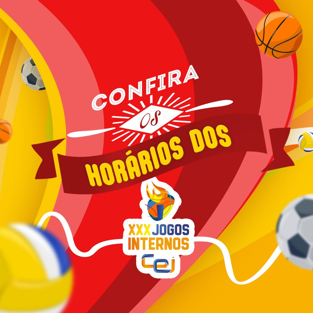 Os Jogos Internos já estão se aproximando! ⚽️ 🏓 🏀   Confira os horários completos: bit.ly/2ovmIRm