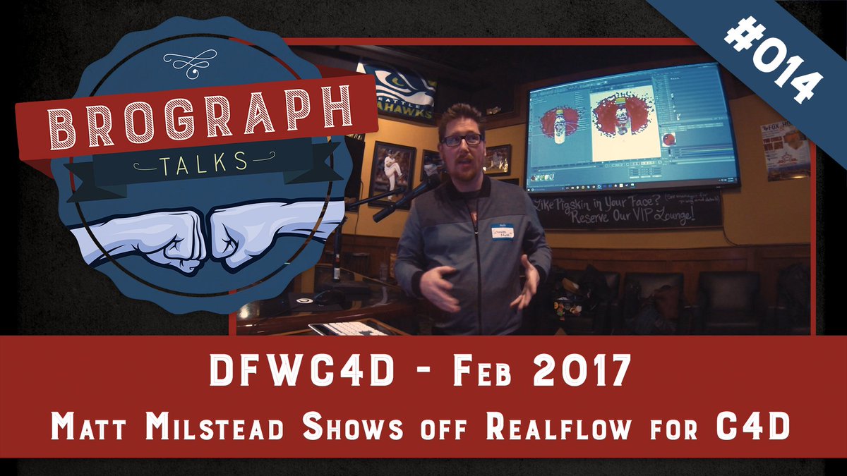 brograph's tweet photo. #DFWC4D Recap - Matt Milstead Shows off a quick splash in Realflow for C4D. #realflow #cinema4d 
https://t.co/akQIPLt0tJ https://t.co/vDmZybFT4A