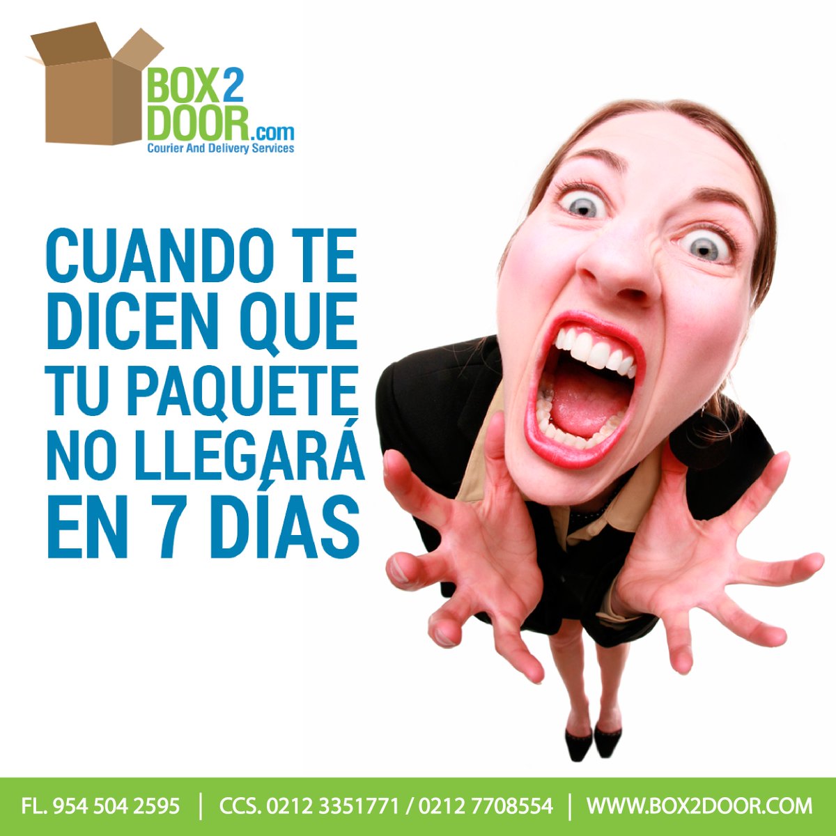 BOX2DOOR's tweet image. Garantizamos la entrega de tu paquete en 7 días! #Box2door #TeResuelve
