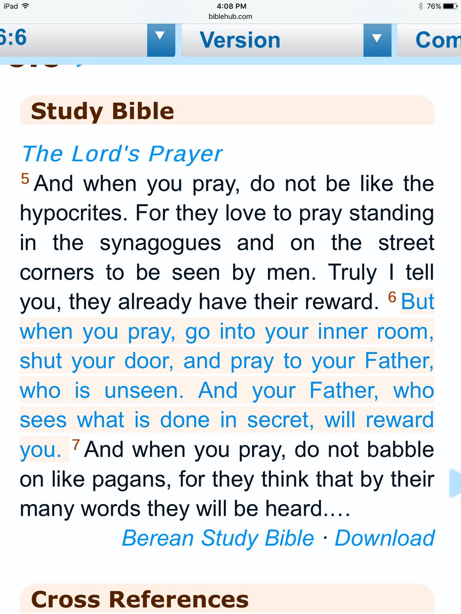 Sean4Sec's tweet photo. I love this verse because it tells me the goal of doing something good isn't to be recognized. Being humble is a big part of being a leader https://t.co/GrMr9nsfoc
