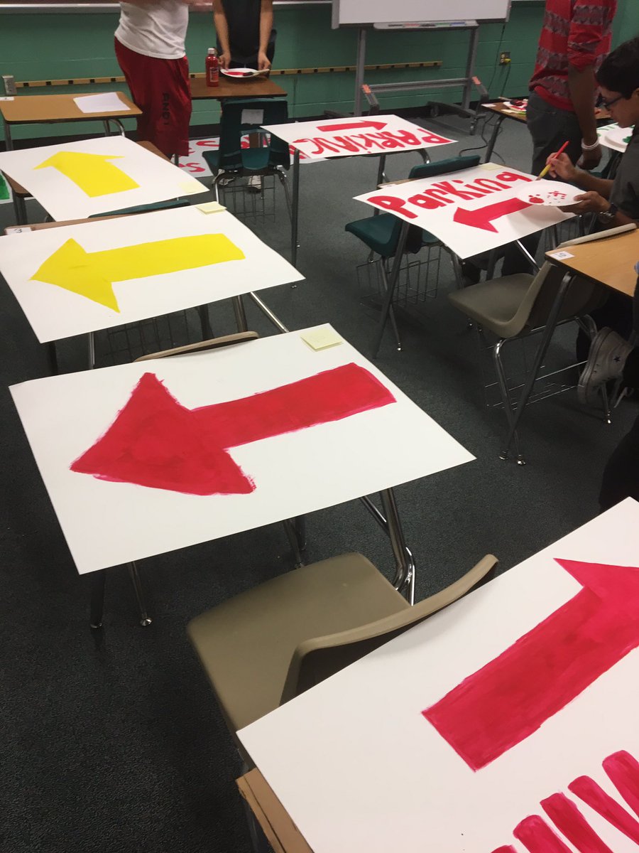 <a href="/RamStuCo/">MCHS StuCo</a> @MrsSullivanMCHS sign sign everywhere a sign