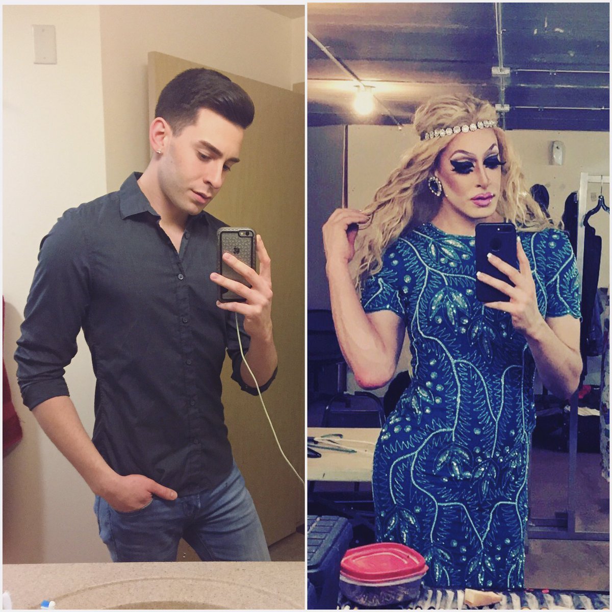 thatmichaellynn's tweet photo. #TransformationTuesday #DragQueensAndModels https://t.co/o8AnOSYS8H