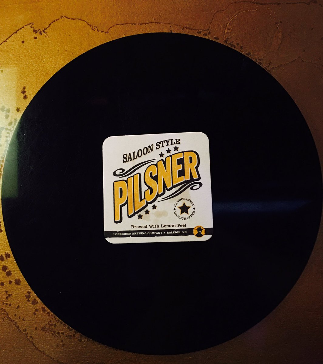 Saloon Style spinmaster. #goodBeerTunes #ncbeer
