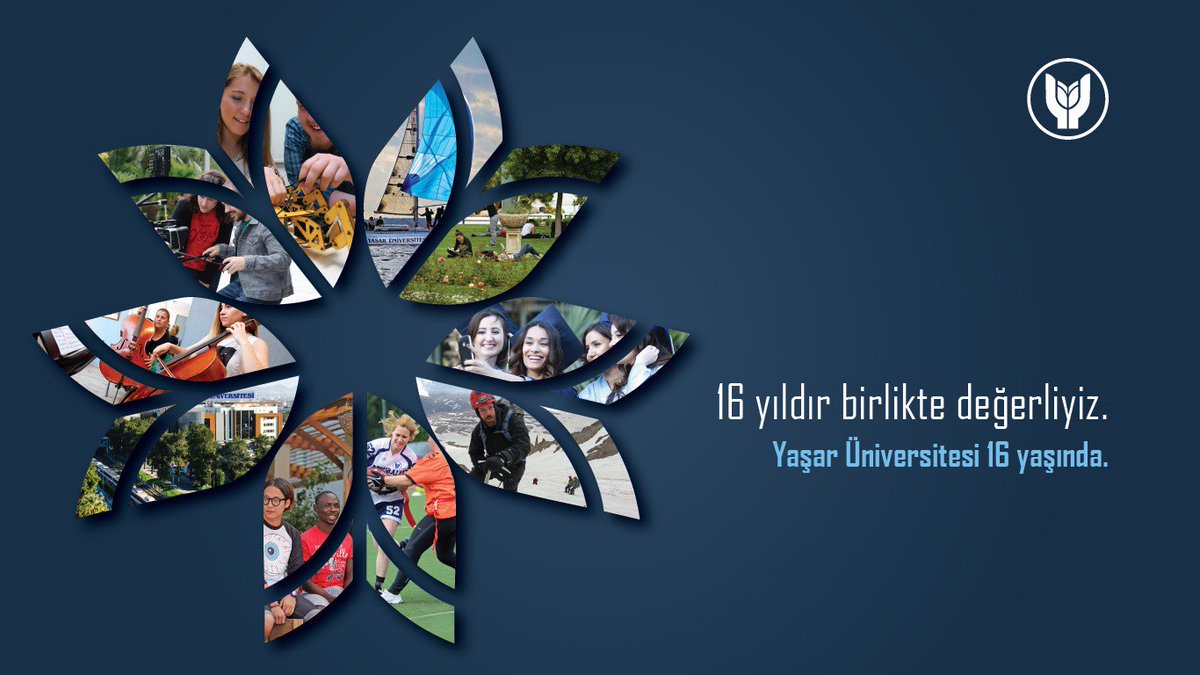 16 Yıldır Birlikte Değerliyiz. 🙏👍😊

Yaşar Üniversitesi 16 Yaşında 🎉🎁🎈

#YaşarÜni16Yaşında #YasarUniversitesi