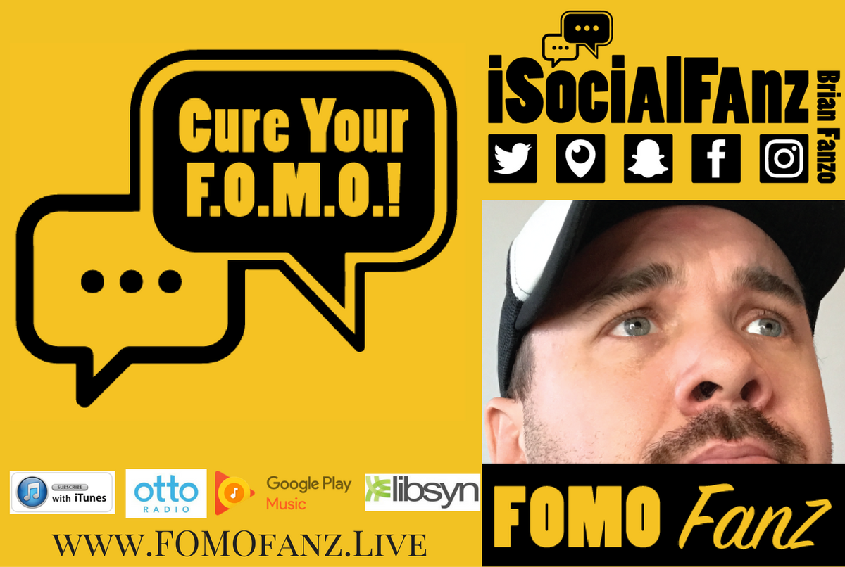 iSocialFanz's tweet photo. Embrace and Leverage the F.O.M.O. of stories disappearing to your advantage…
Cure your FOMO with my podcast #FOMOfanz #BadPlug
#SocialROI https://t.co/RQ7opAJPjy