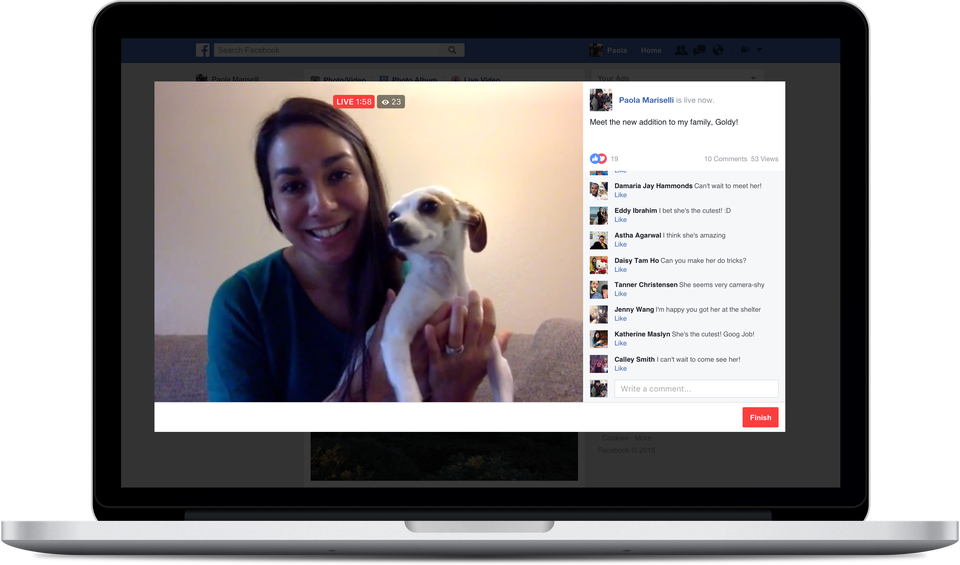 Big news from Facebook: users can now broadcast directly from their desktop or laptop: ow.ly/lEe430alsZf