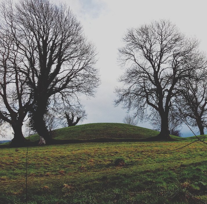 irarchaeology's tweet photo. The great mound at Emain Macha, Co Armagh sealed a huge circular building which may have been an Iron Age temple #archaeology https://t.co/7jEUtcRdmU
