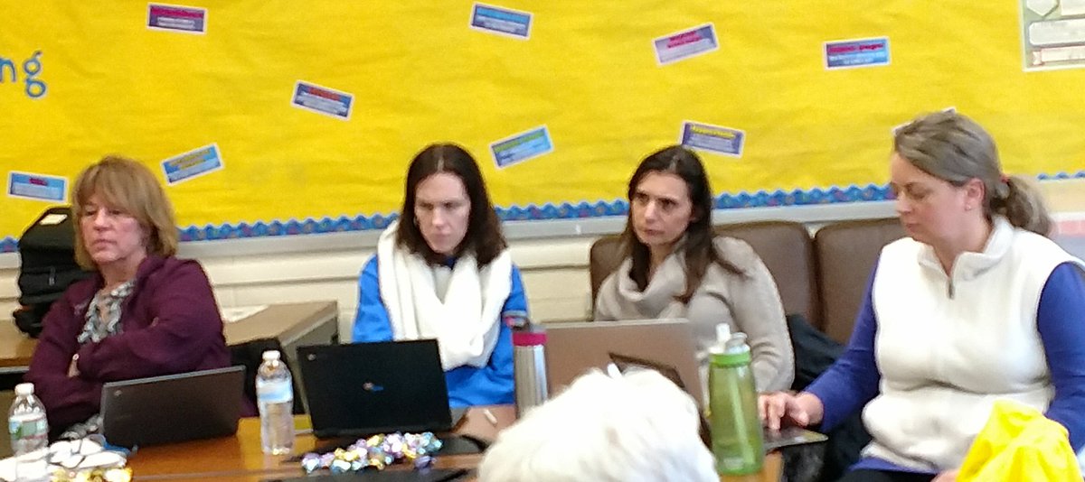 MissMacloneTech's tweet photo. Teachers working hard in Google! Thanks @kennedylibrary for helping! Hope we did you proud @lizhoman #onewaltham #GoogleClassroom https://t.co/qL4HT9ryh4