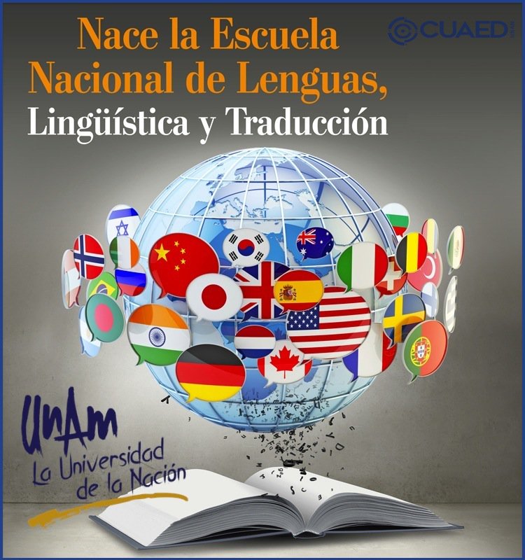 SUAYED_FCPYS's tweet photo. ¡Dos nuevas licenciaturas en la UNAM! "Traducción y Lingüística Aplicada"  https://t.co/qqWTXFnPwb  vía @UNAMGacetaDig #OrgulloUNAM #SerUNAM https://t.co/Fz59Lrs4S9