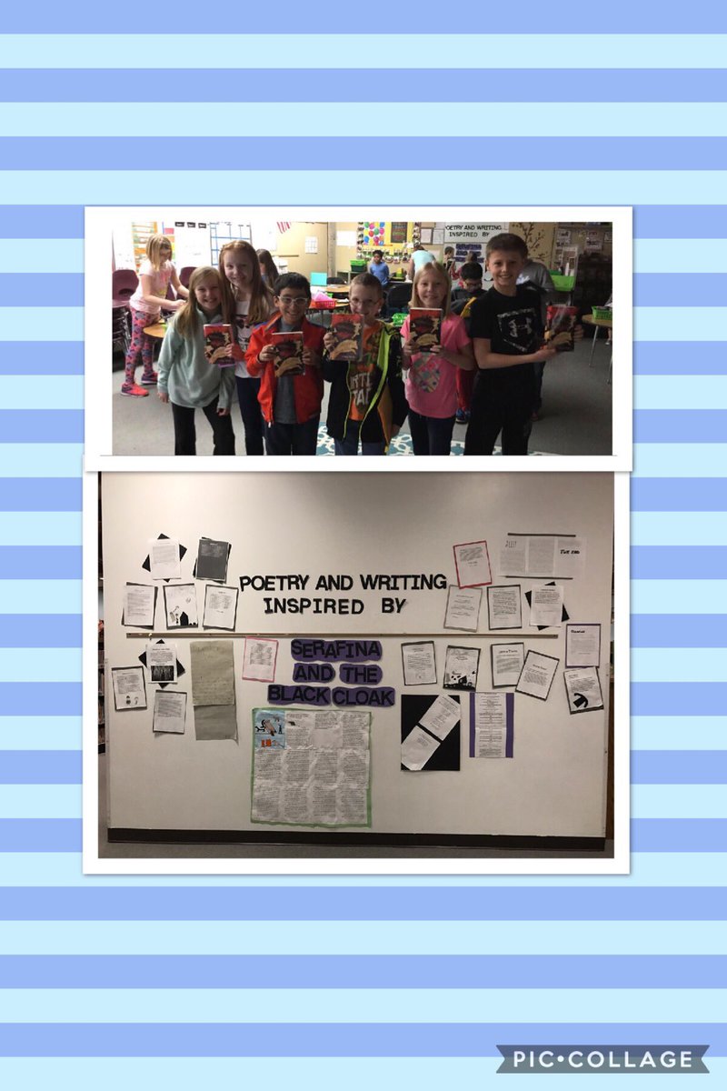 ebakke09's tweet photo. Class read aloud inspired writing and sequel reading! #kidschoice #we❤️serafina https://t.co/tI8BuHfs1M