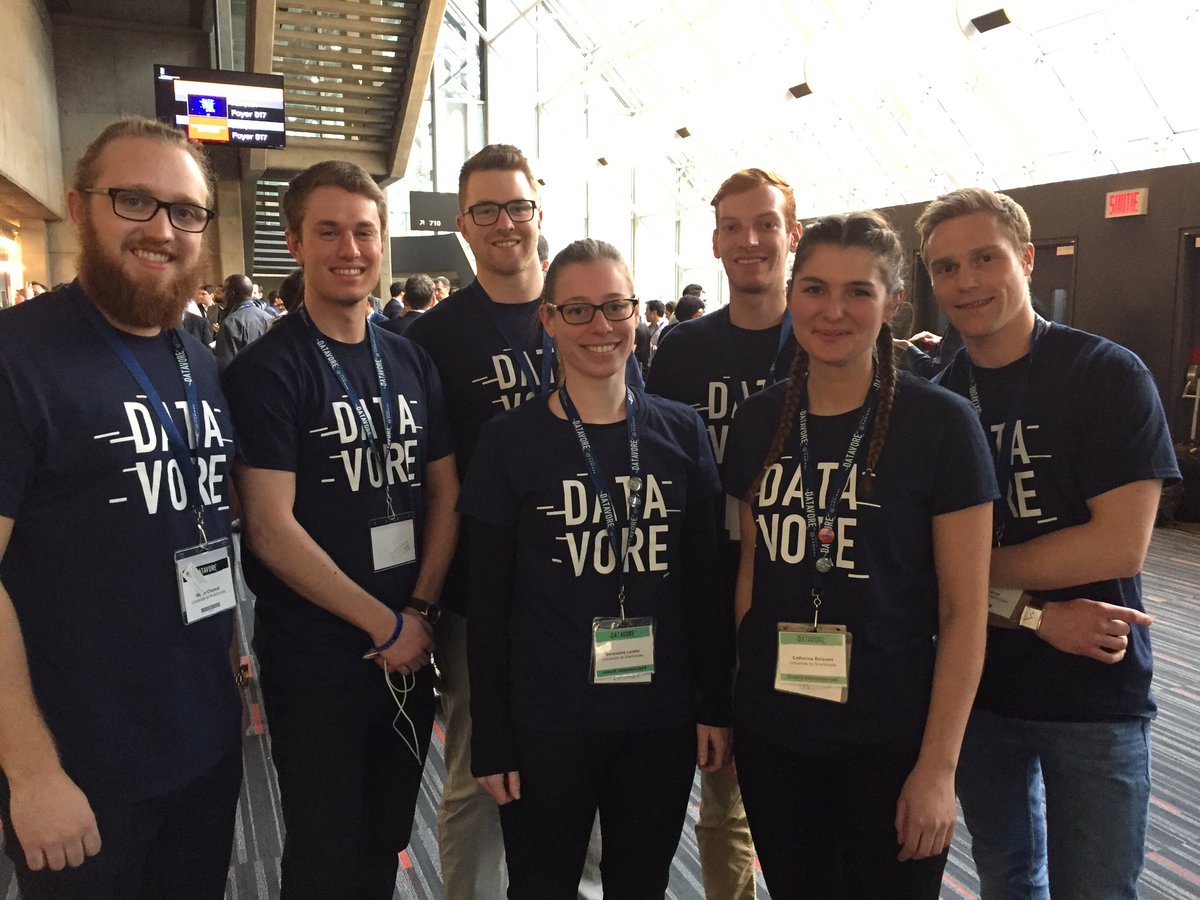 datavoremtl's tweet photo. Merci à aux bénévoles de #datavore2017 sans qui, un événement de cet empleur n'aurait pu avoir lieu! https://t.co/FIYsPMXtZo