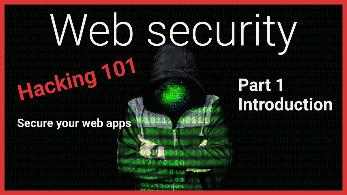 vkasshu's tweet image. #1 Hacking 101 - Introduction - web security tutorial dub.io/s/103417 - rewteet! #hacking #web_security