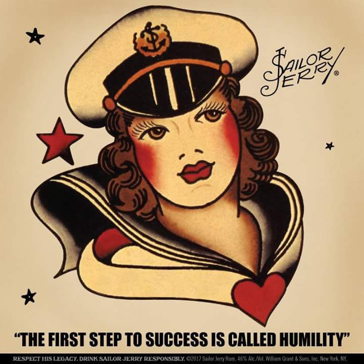Motivate yourself
#SailorJerry #OldSchool #Motivation #Tattoos #Rum #Tattoo #Original #Success #Humility #AmericanTraditional #Motivational