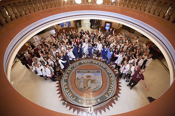 AzAPRNCo's tweet photo. @dougducey thank you for supporting Arizona Nurse Practitioners and Nurse Midwifes by signing sb1133 #nursecare4az #yesonsb1133 https://t.co/pmLYn3T0zd