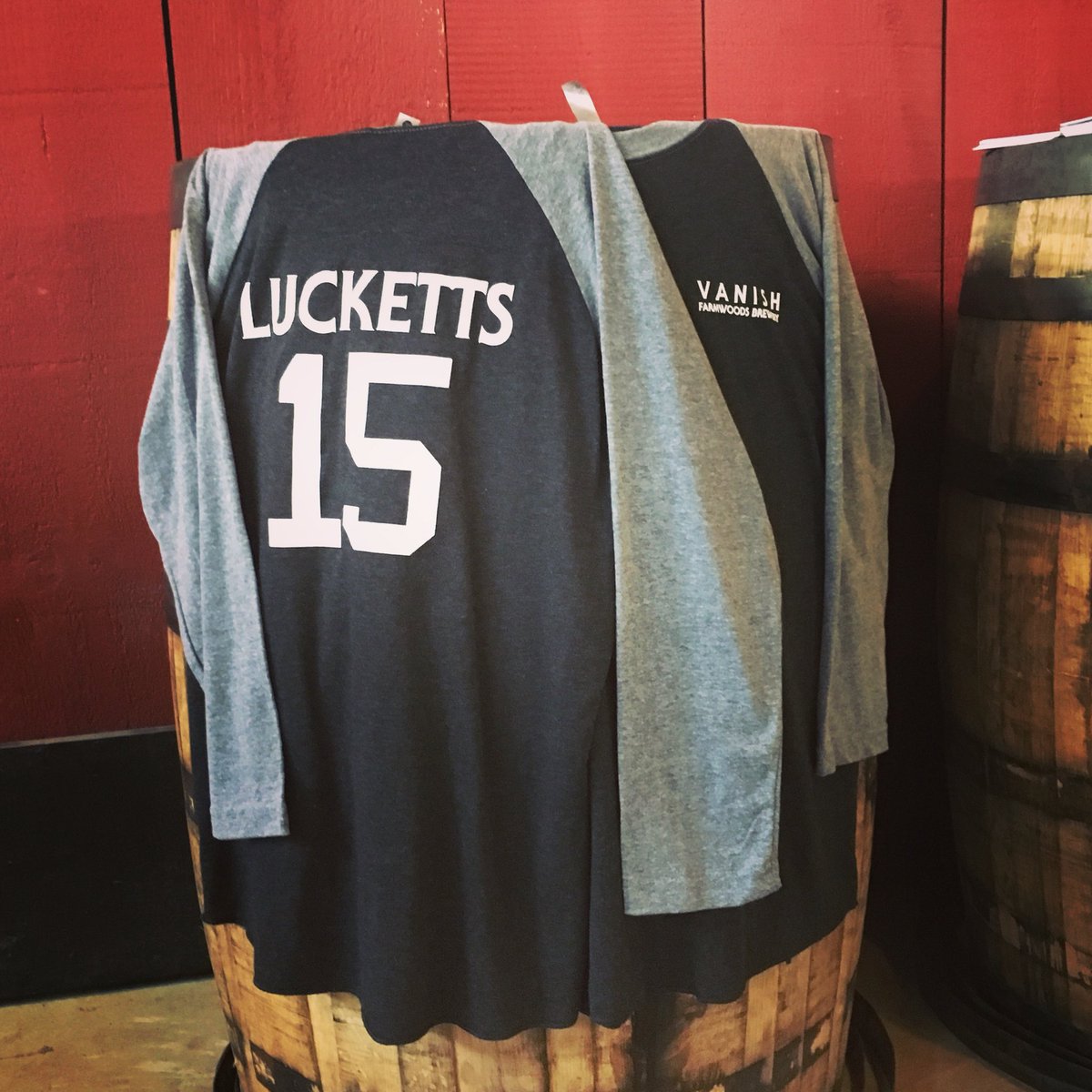 New arrival! We are now stocked with 3/4 sleeve baseball tees. Representing our 2015 opening in Lucketts!
#vanishbeer #merch #baseballtee