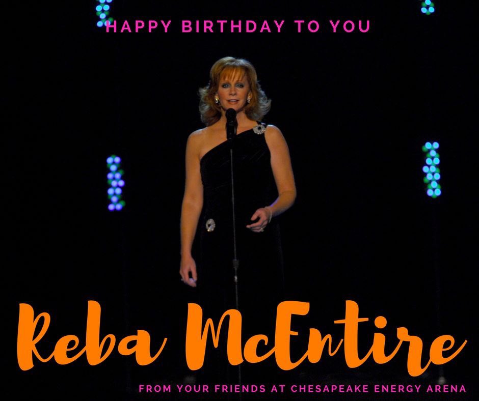  Wishing our fellow Oklahoman and country music star, McEntire, a very happy birthday! 