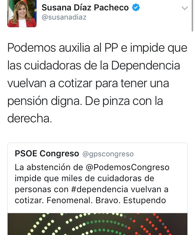 Fundación ideas y grupo PRISA, Pedro Sánchez Susana Díaz & Co, el topic del PSOE - Página 2 C8CVpl6UwAA4bCp