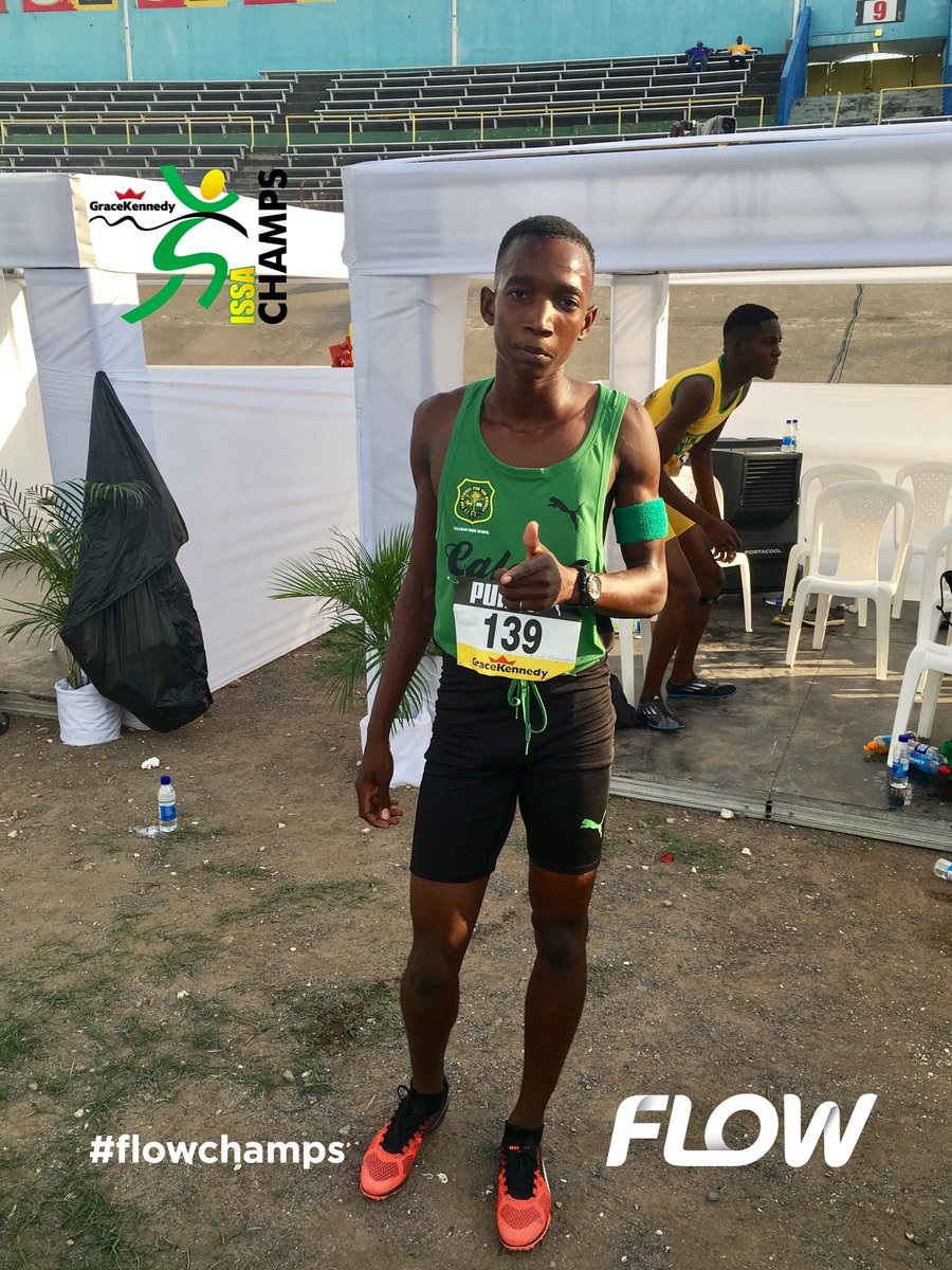 NEW MEET RECORD!

Calabar High's Kimar Farquharson smashes Heat 1 of the Boys Class 2 800 meters in a record time of 1:51.26s! #FlowChamps