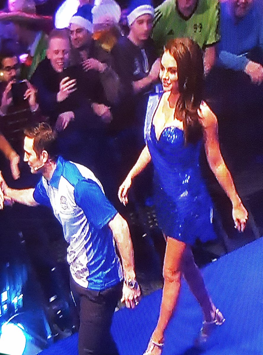 MickKennally's tweet image. The gorgeous @HollyVJohnson on @PTTWOfficial tonight