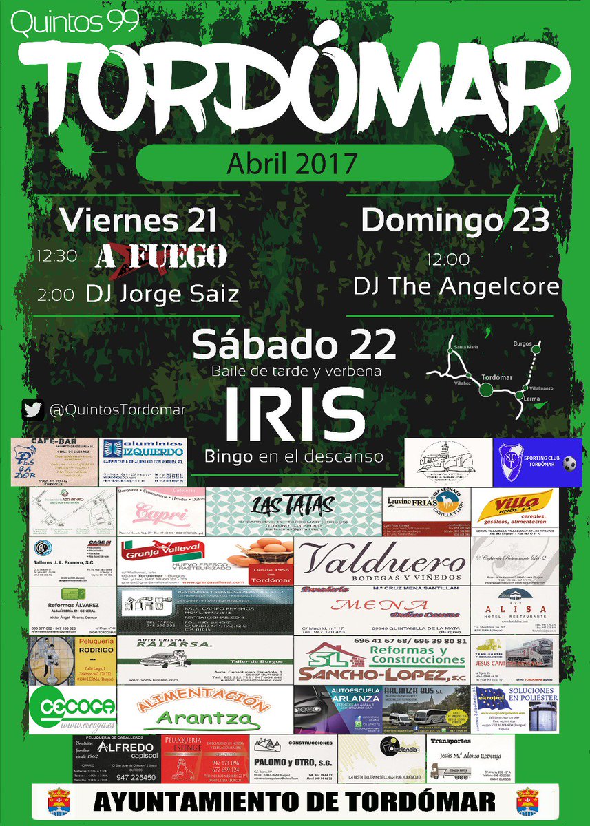 QuintosTordomar's tweet photo. ya tenemos el cartel https://t.co/QlVNdqGjHY
