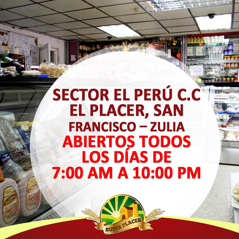 pan_superplacer's tweet photo. Visítanos en #PanaderiaSuperPlacer  consigues todo en un sólo lugar: Ubicanos en el C.C El placer sector el Perú San Francisco! https://t.co/YEStIaJPcP