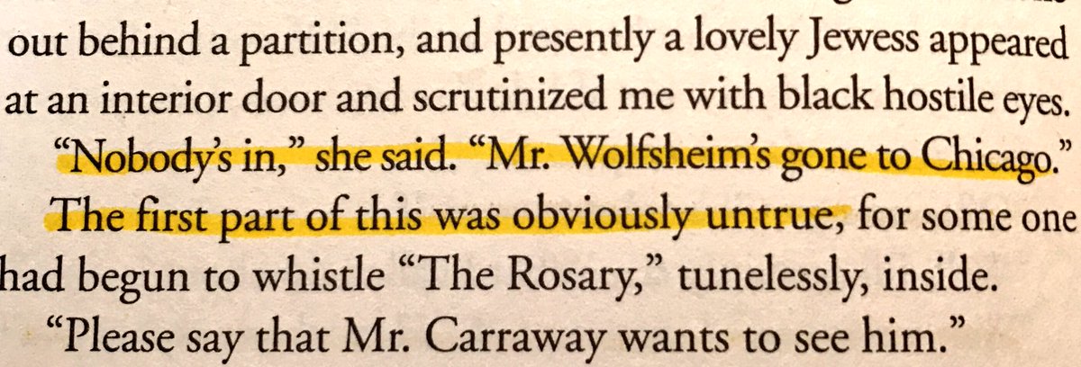 Abby2018P3M's tweet photo. 3 times Nick's denied by Wolfsheim to talk to/see him cos he wants to cut ties w JG ~ Peter denies knowing Jesus 3 times #tggsymbol #ch9 https://t.co/U9EPL8B2cQ