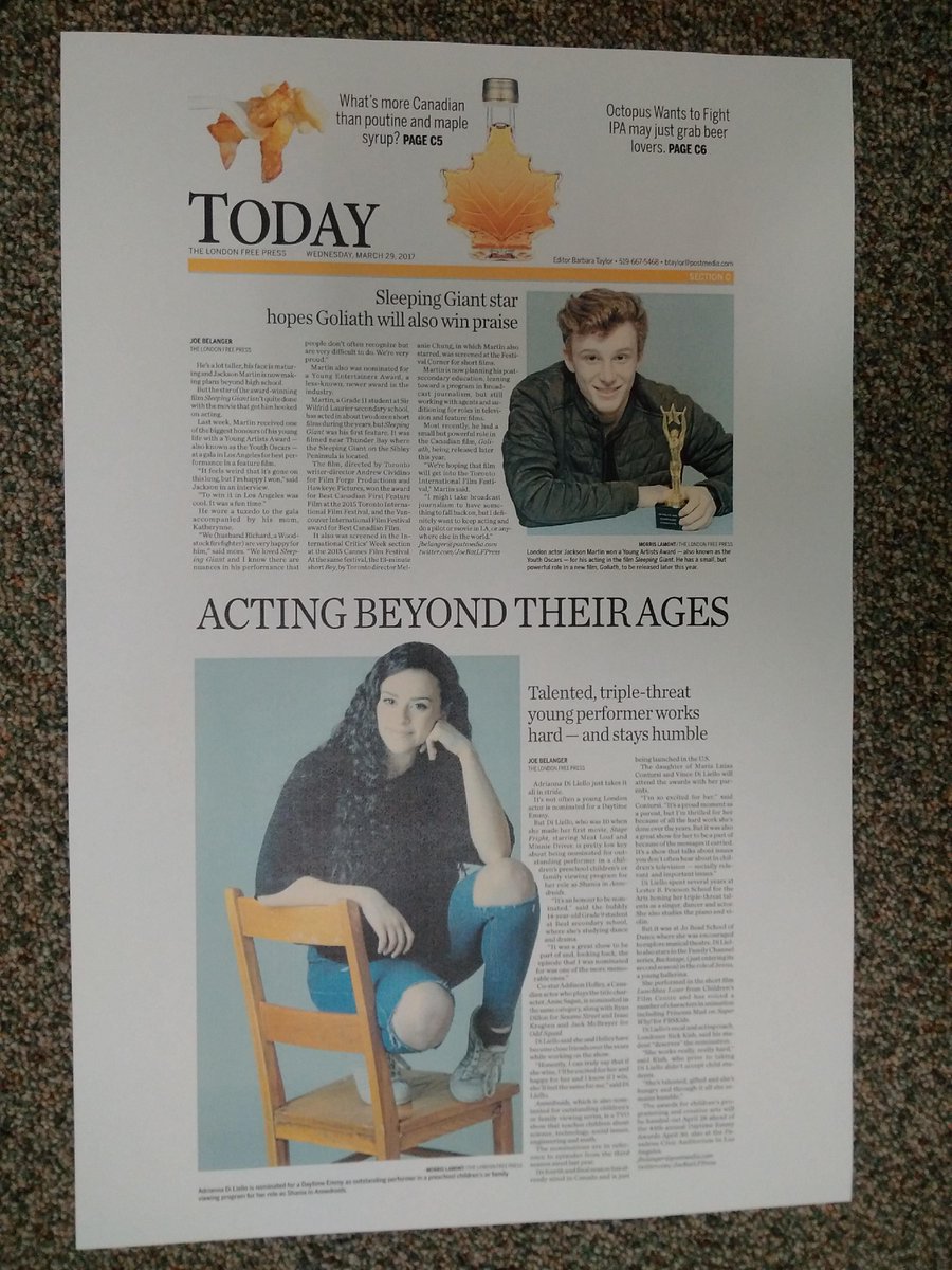 SUNtravelgal's tweet photo. Our chat w #ldnont #actor #AdriannaDiLiello re @DaytimeEmmys nod 4 @ANNEDROIDS https://t.co/plNgEauyhR #lfppic https://t.co/Z9JUep99rk