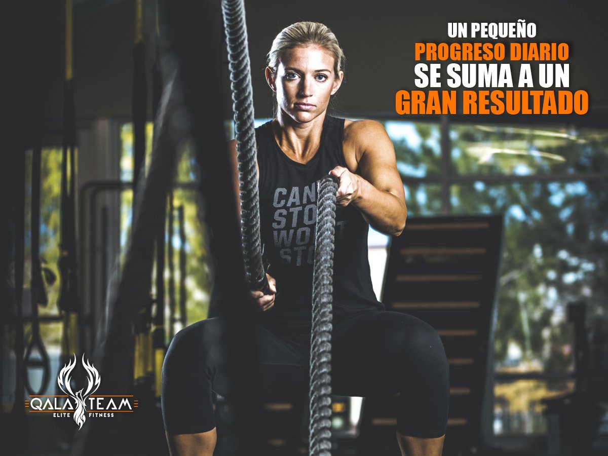 qalateam's tweet photo. Es de gran valor ir avanzando; por pequeño que sea el avance, sigue implicando que vamos progresando. #lifecare #fitness #crossfit https://t.co/bLqtDG6BLn